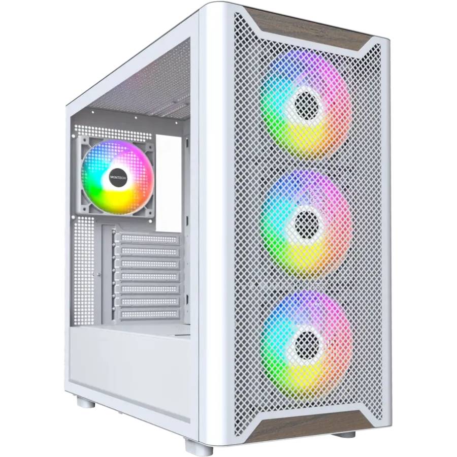Корпус MONTECH ATX W/O PSU XR WOOD (W)