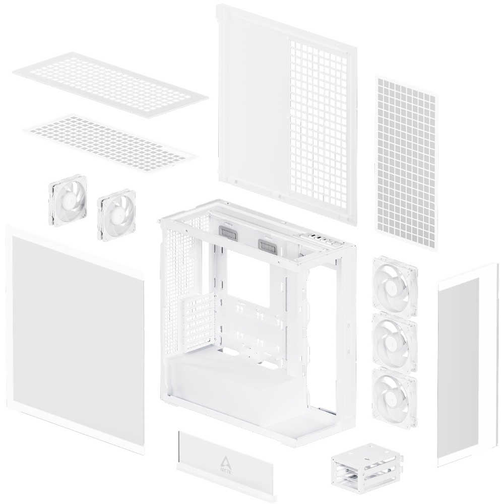 Заказать Корпус ARCTIC EATX W/O PSU XTENDER WHT (ACPCC00014A)
