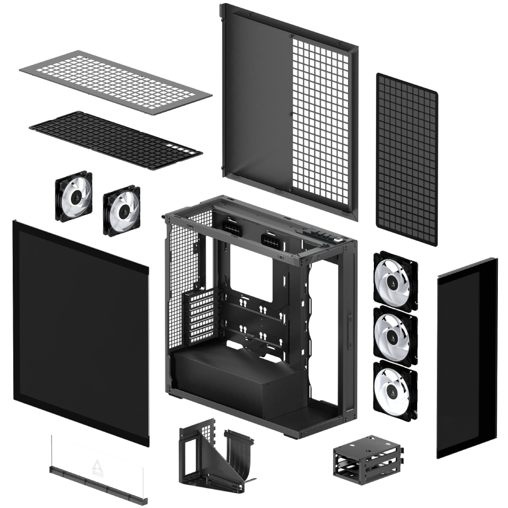 В Фокстрот Корпус ARCTIC EATX W/O PSU XTENDERVG B (ACPCC00019A)