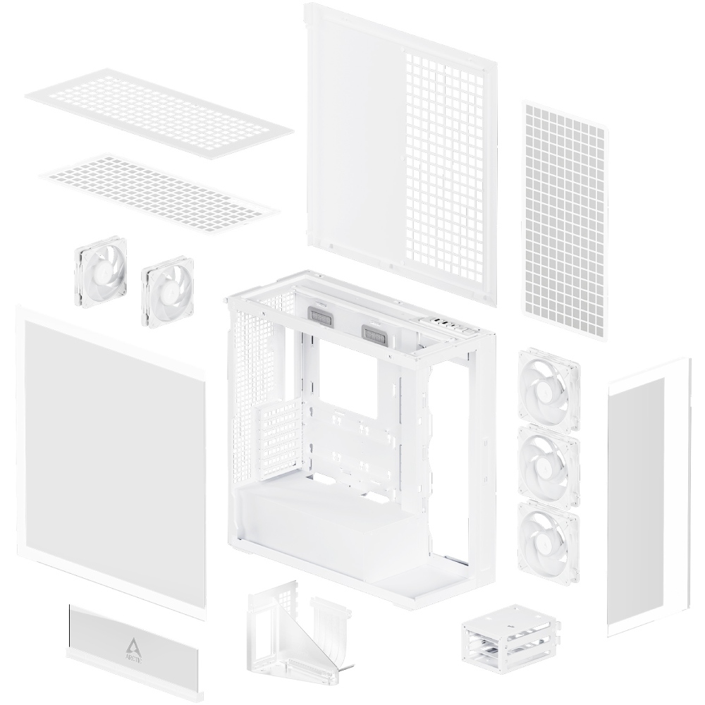 Замовити Корпус ARCTIC EATX W/O PSU XTENDERVG W (ACPCC00017A)