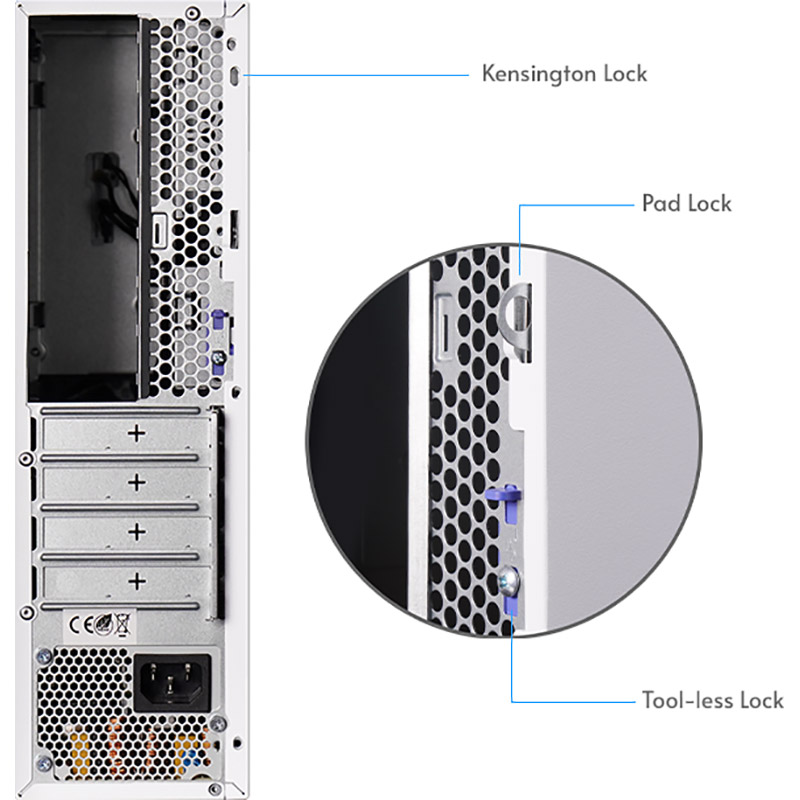 Внешний вид Корпус CHIEFTEC UNI BE-10W-300 Slim White