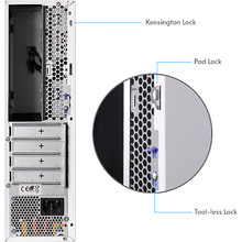 Корпус CHIEFTEC UNI BE-10W-300 Slim White