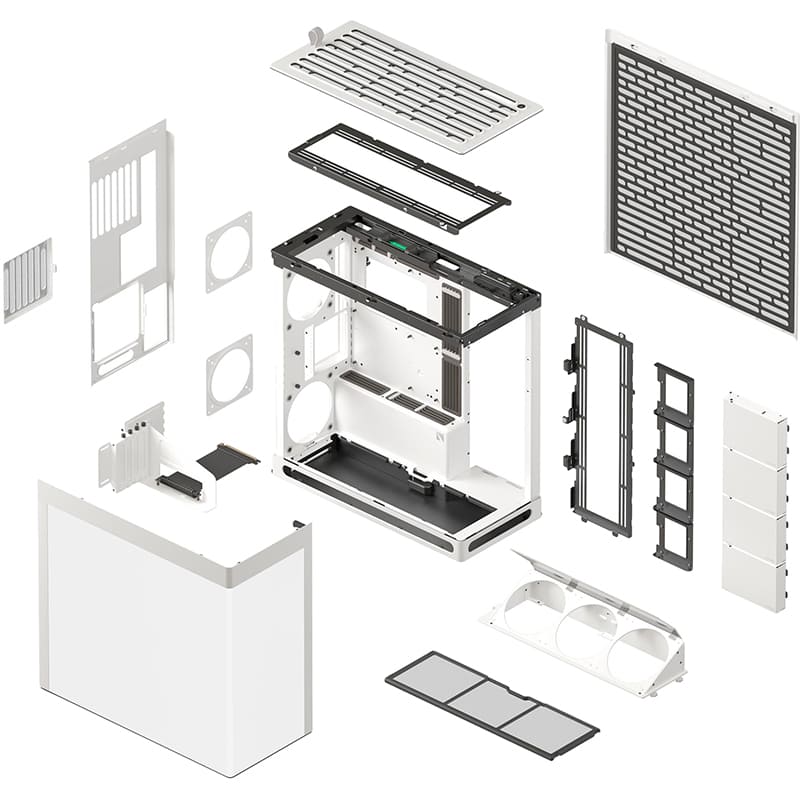 Изображение Корпус HAVN HS 420 VGPU Edition White (HVN-CA-HS420-07)