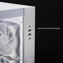 Корпус CHIEFTEC VISIO GM-30W-TG-OP White