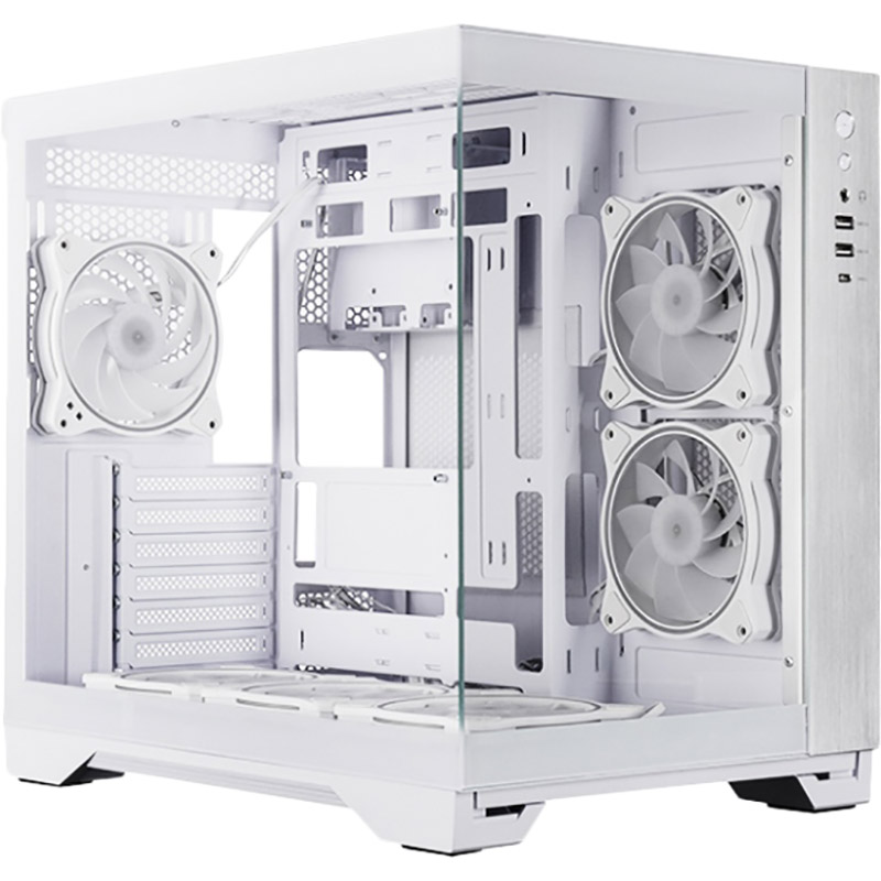 Внешний вид Корпус CHIEFTEC VISIO GM-30W-TG-OP White
