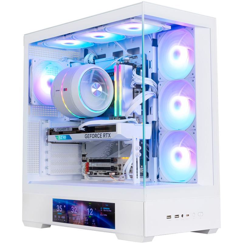 Корпус ZALMAN P40 DS White (P40DSWHITE) Назначение для настольного компьютера