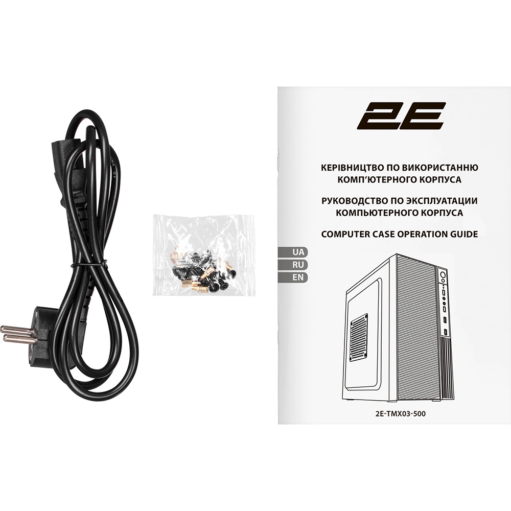 Изображение Корпус 2E TeamX TMX03 Black (2E-TMX03-500)