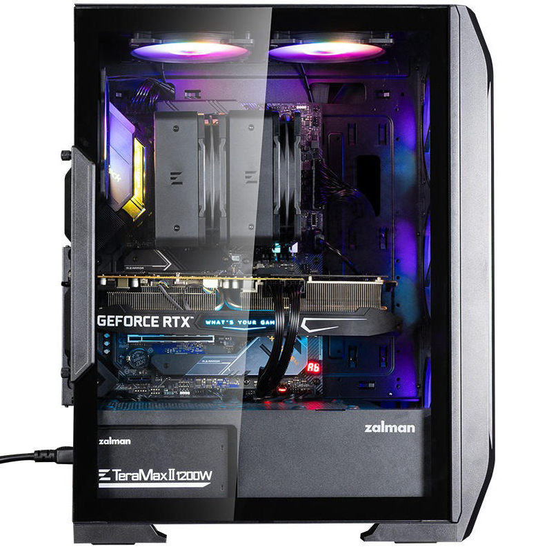 Корпус ZALMAN N7 PLUS V2 (N7PLUSV2) Максимальная длина видеокарты 340