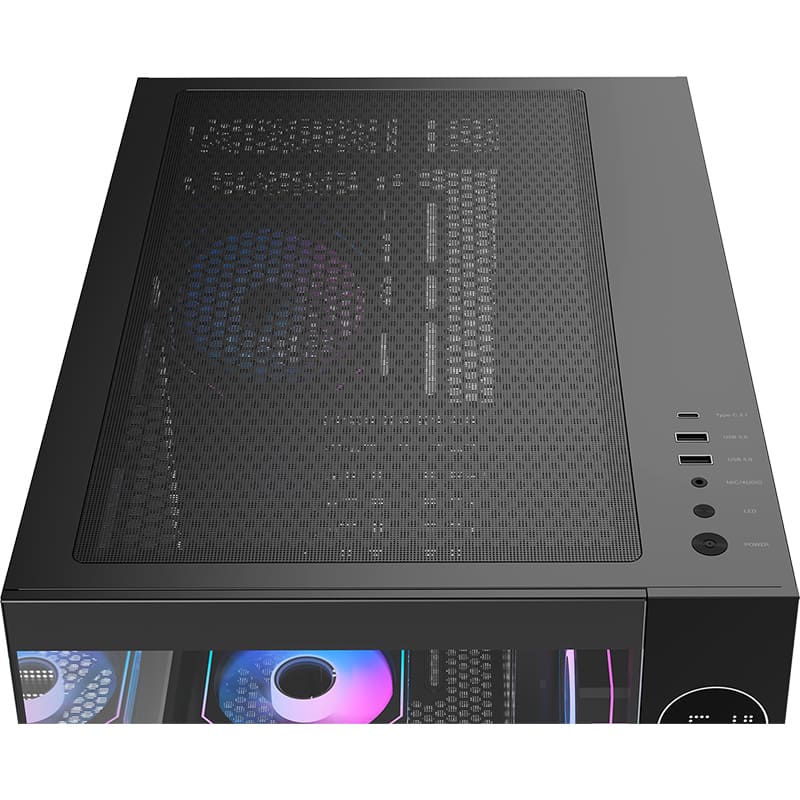 Корпус OCYPUS Iota C70 ARGB Black (IOTA-C70-BKD600XX-GL) Максимальная длина видеокарты 400