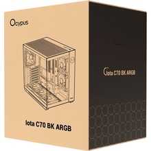 Корпус OCYPUS Iota C70 ARGB Black (IOTA-C70-BKD600XX-GL)