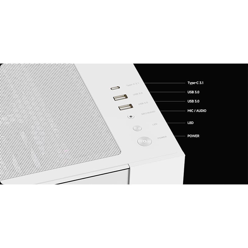 В интернет магазине Корпус OCYPUS Iota C70 ARGB White (IOTA-C70-WHD600XX-GL)