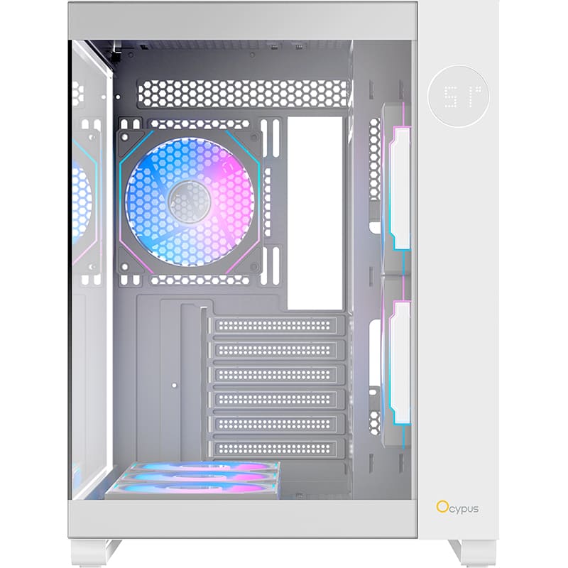 Корпус OCYPUS Iota C70 ARGB White (IOTA-C70-WHD600XX-GL) Размер материнской платы (макс.) ATX