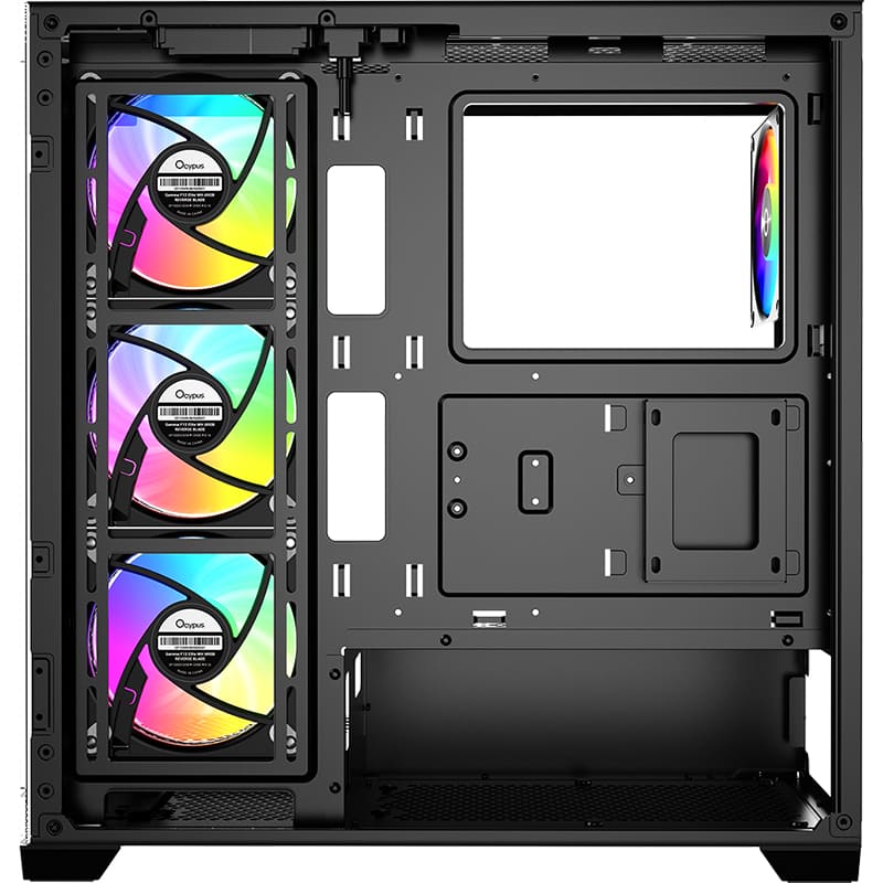 Внешний вид Корпус OCYPUS Gamma C72 ARGB Black (GAMMA-C72-BKD400XX-GL)