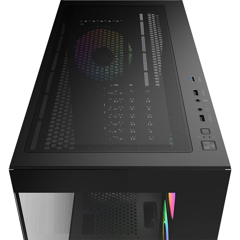 Фото Корпус OCYPUS Gamma C72 ARGB Black (GAMMA-C72-BKD400XX-GL)