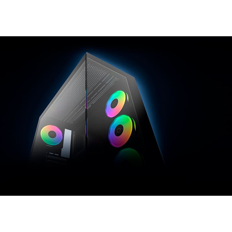 Изображение Корпус OCYPUS Gamma C72 ARGB Black (GAMMA-C72-BKD400XX-GL)