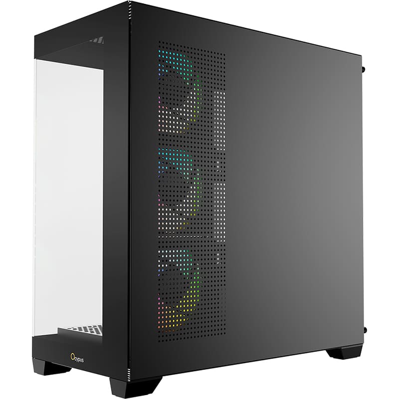 Корпус OCYPUS Gamma C72 ARGB Black (GAMMA-C72-BKD400XX-GL) Тип Midi-Tower