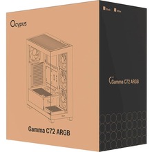 Корпус OCYPUS Gamma C72 ARGB Black (GAMMA-C72-BKD400XX-GL)