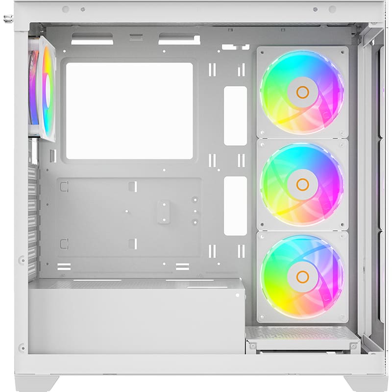 Корпус OCYPUS Gamma C72 ARGB White (GAMMA-C72-WHD400XX-GL) Максимальная длина видеокарты 425