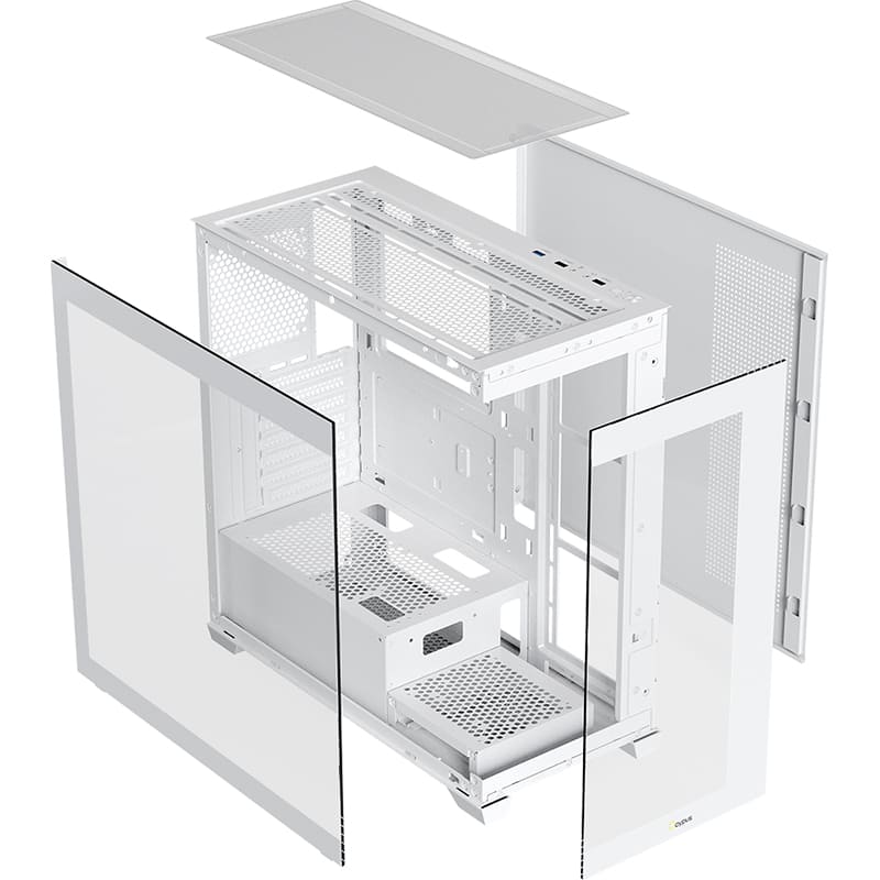 Заказать Корпус OCYPUS Gamma C72 ARGB White (GAMMA-C72-WHD400XX-GL)