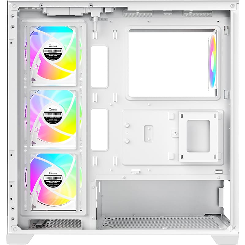 Внешний вид Корпус OCYPUS Gamma C72 ARGB White (GAMMA-C72-WHD400XX-GL)