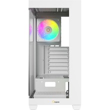 Корпус OCYPUS Gamma C72 ARGB White (GAMMA-C72-WHD400XX-GL)