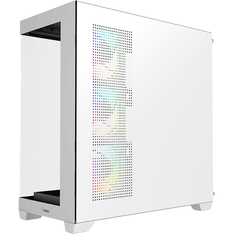Корпус OCYPUS Gamma C72 ARGB White (GAMMA-C72-WHD400XX-GL) Тип Midi-Tower