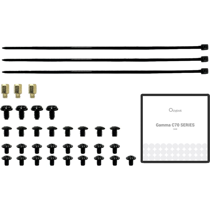 Изображение Корпус OCYPUS Gamma C70 ARGB Black (GAMMA-C70-BKG400XX-GL)