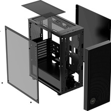 Корпус OCYPUS Gamma C70 ARGB Black (GAMMA-C70-BKG400XX-GL)