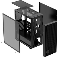 Корпус OCYPUS Gamma C70 Black (GAMMA-C70-BKG000XX-GL)