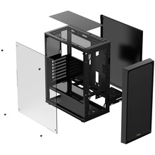 Корпус OCYPUS GAMMA C50 Black (GAMMA-C50-BKG000XX-GL)