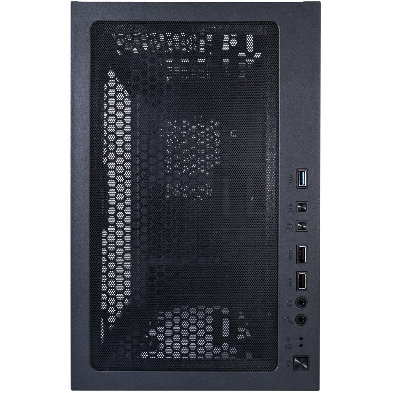 Корпус 1STPLAYER X5-BK-4F1 Black (X5-BK-4F1-PS-750FK-EU) Максимальная длина видеокарты 320