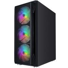 Корпус 1STPLAYER X5-BK-4F1 Black (X5-BK-4F1-PS-750FK-EU)