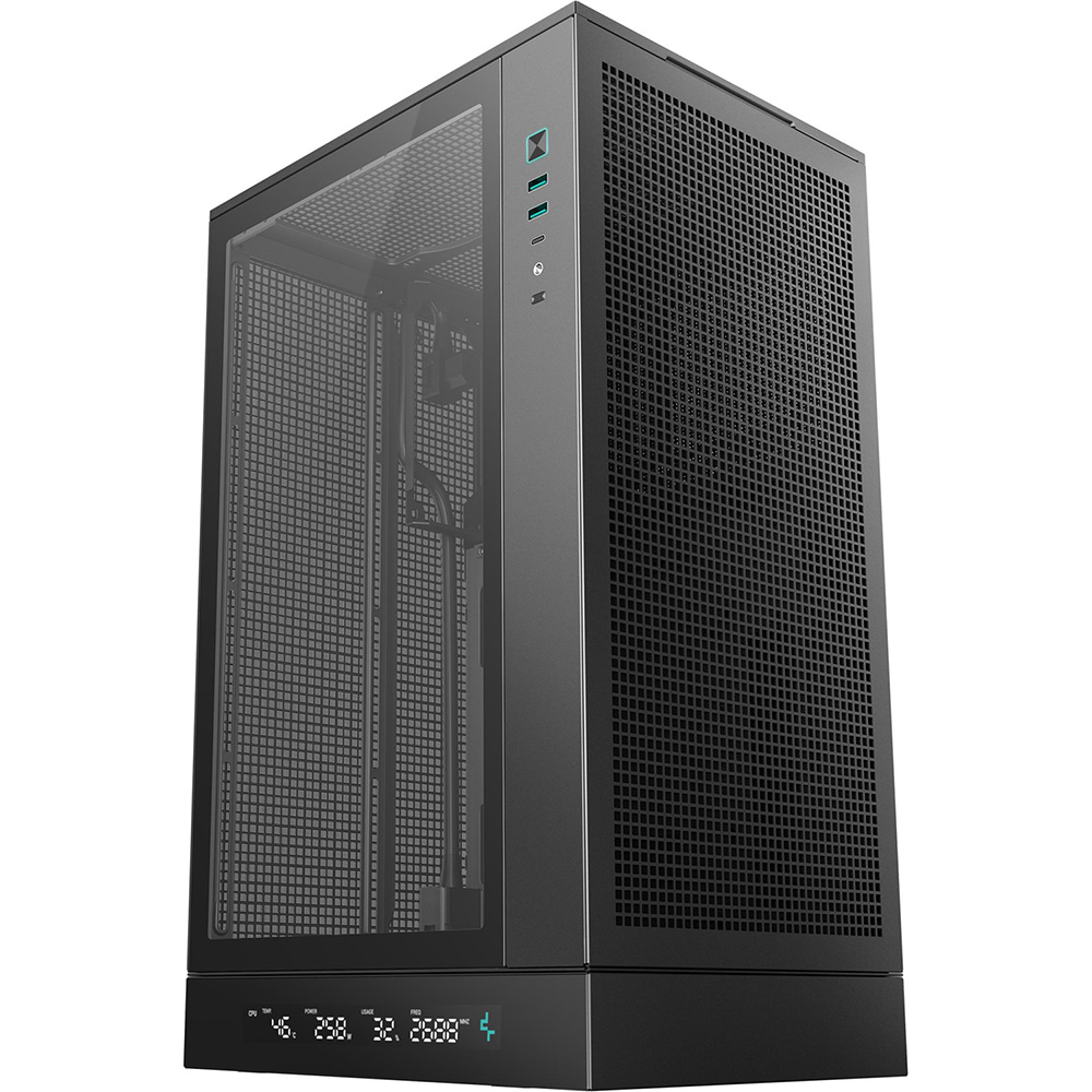 Корпус DEEPCOOL CH270 Digital Black (R-CH270-BKNDM0-G-1) Размер материнской платы (макс.) micro-ATX