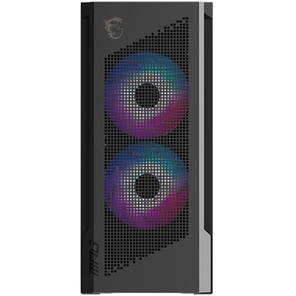 Корпус MSI MPG Velox 300R AirFlow PZ Black Назначение для настольного компьютера