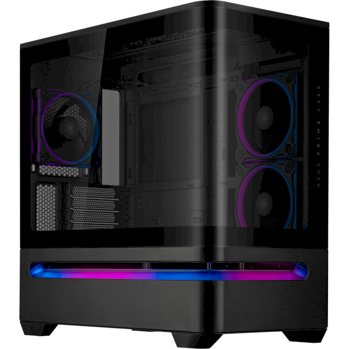 Корпус ASUS Prime AP202 ARGB Tempered Glass Black (90DC00P0-B19000) Назначение для настольного компьютера
