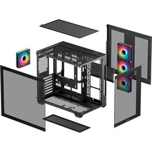 Корпус DEEPCOOL CG530 4F Black (R-CG530-BKADA4-G-1) без БЖ