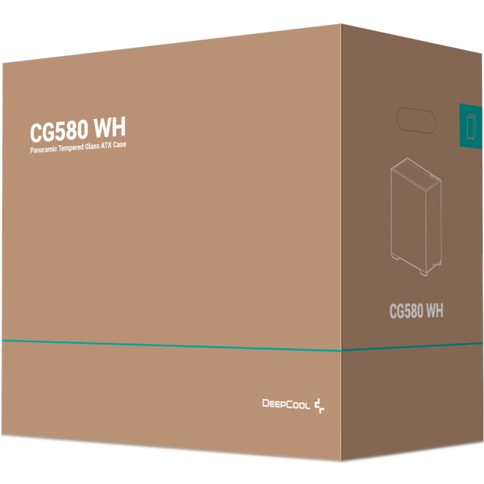 В Украине Корпус DEEPCOOL CG580 White (R-CG580-WHNDA0-G-1)