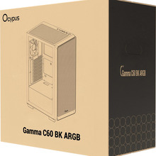 Корпус OCYPUS Gamma C60 ARGB Black (GAMMA-C60-BKG400XX-GL)