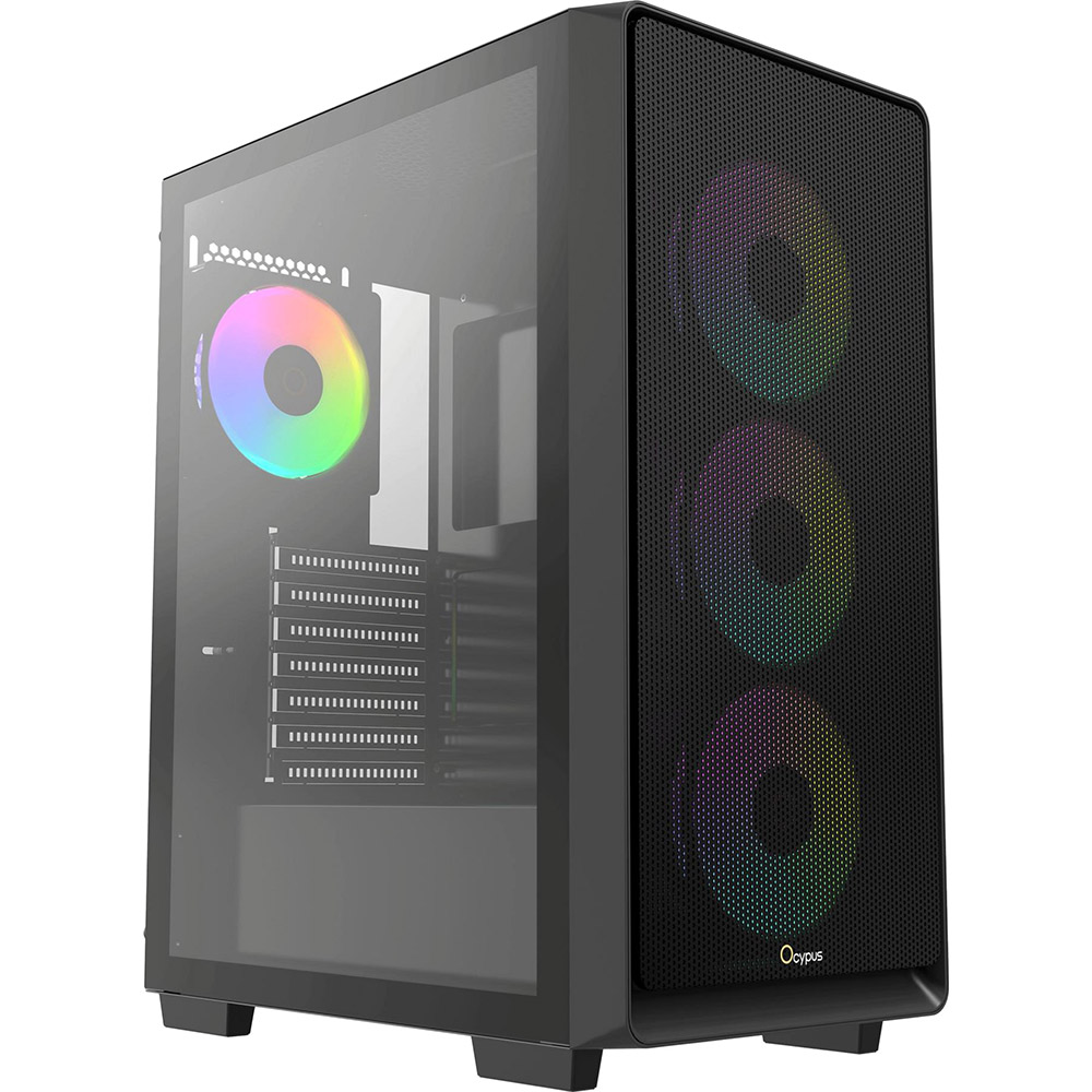 Корпус OCYPUS Gamma C60 ARGB Black (GAMMA-C60-BKG400XX-GL)