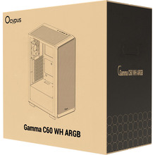 Корпус OCYPUS Gamma C60 ARGB White (GAMMA-C60-WHG400XX-GL)