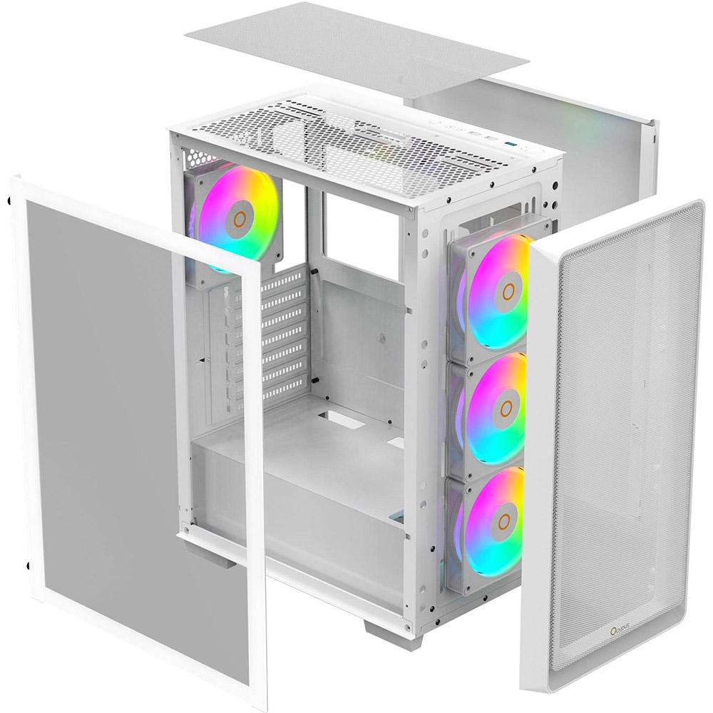 Корпус OCYPUS Gamma C60 ARGB White (GAMMA-C60-WHG400XX-GL) Назначение для настольного компьютера