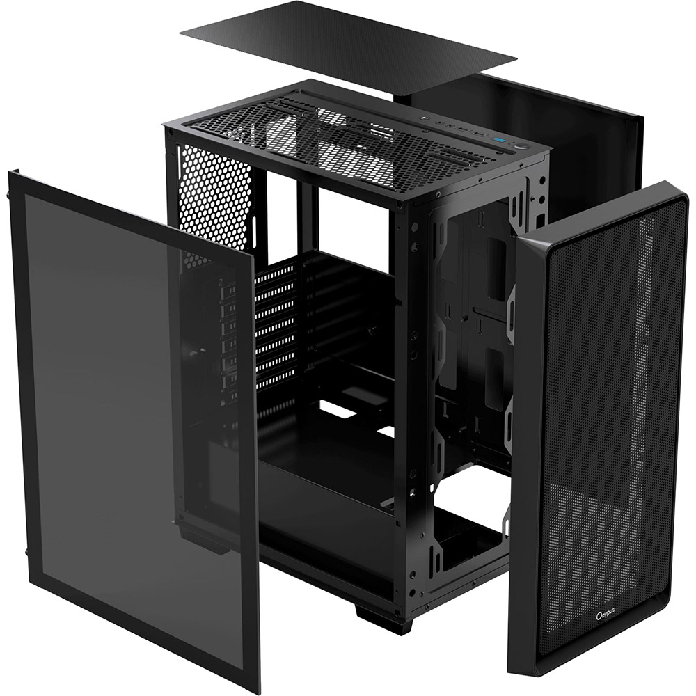 Заказать Корпус OCYPUS Gamma C60 Black (GAMMA-C60-BKG000XX-GL)