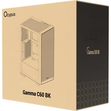 Корпус OCYPUS Gamma C60 Black (GAMMA-C60-BKG000XX-GL)
