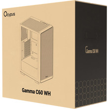 Корпус OCYPUS Gamma C60 White (GAMMA-C60-WHG000XX-GL)