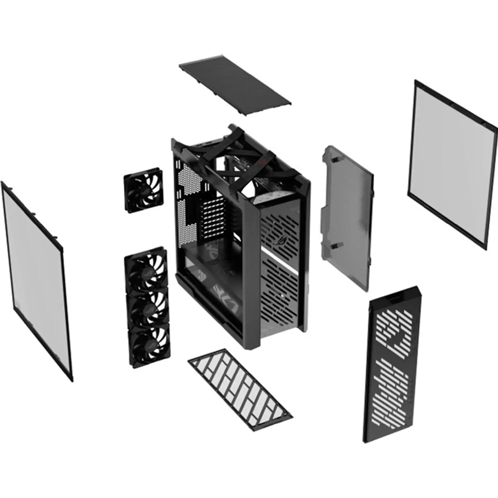 Зображення Корпус ASUS ROG Strix Helios II GX601S Black (90DC00W0-B39000)