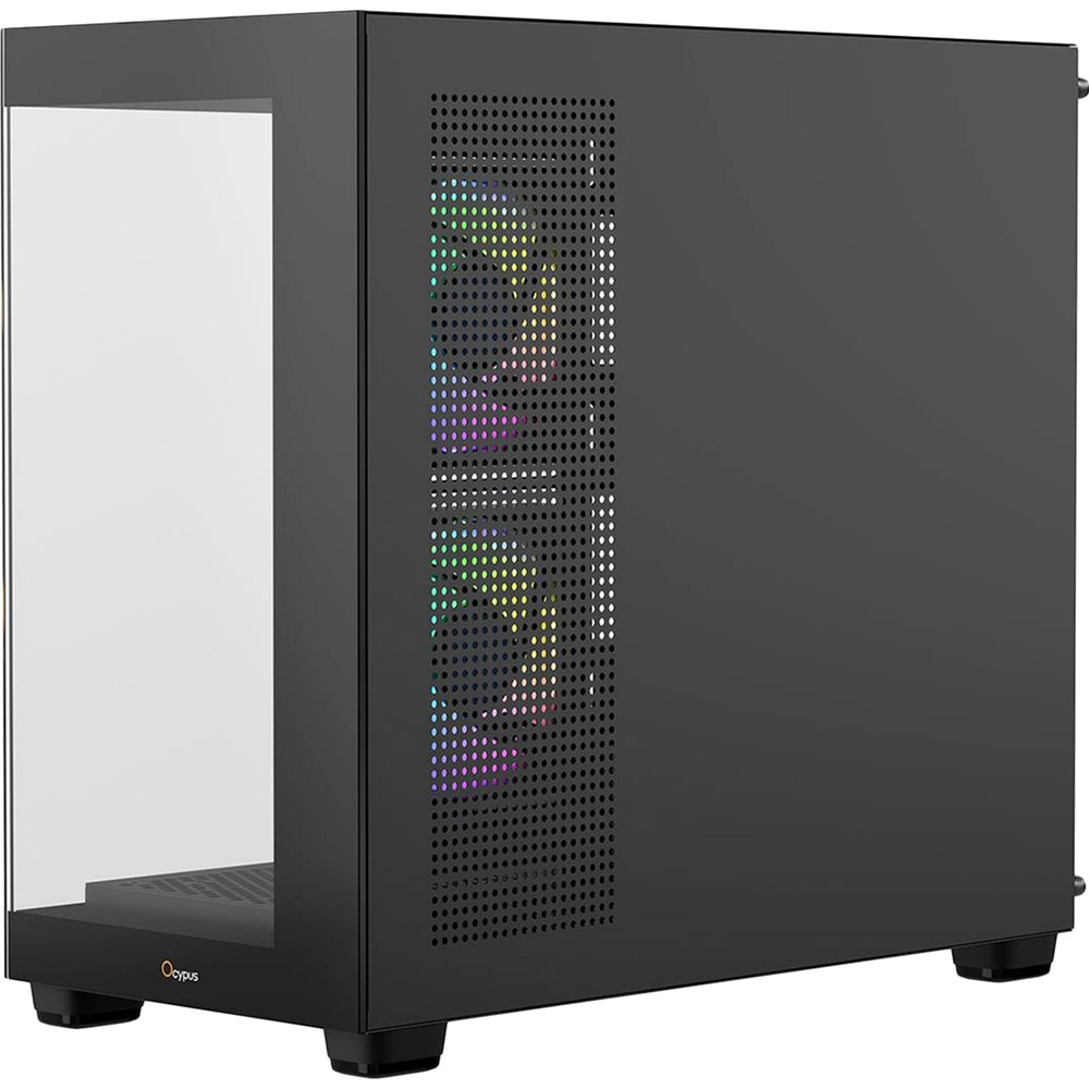 Корпус OCYPUS Gamma C52 ARGB Black (GAMMA-C52-BKD300XX-GL) Призначення для настільного комп'ютера
