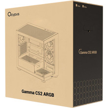 Корпус OCYPUS Gamma C52 ARGB Black (GAMMA-C52-BKD300XX-GL)