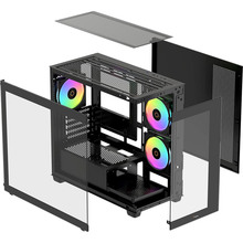 Корпус OCYPUS Gamma C52 ARGB Black (GAMMA-C52-BKD300XX-GL)
