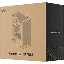 Корпус OCYPUS Gamma C50 ARGB Black (GAMMA-C50-BKG400XX-GL)