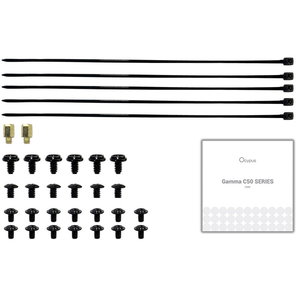 Зображення Корпус OCYPUS Gamma C50 ARGB Black (GAMMA-C50-BKG400XX-GL)